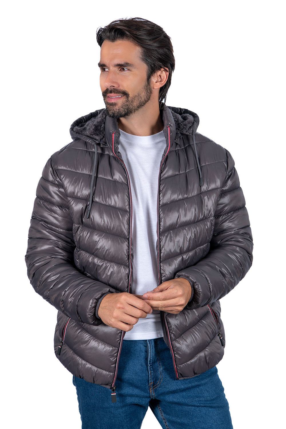 Men's Padded Jumper Jackets (S-M-L-XL-XXL / 3-7-7-4-3) 24 pcs