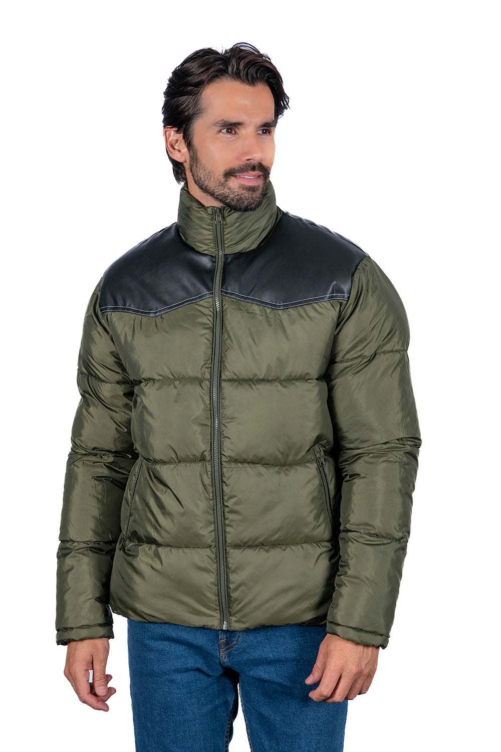 Men's Padded Winter Jackets (S-M-L-XL-XXL / 3-7-7-4-3) 24 pcs