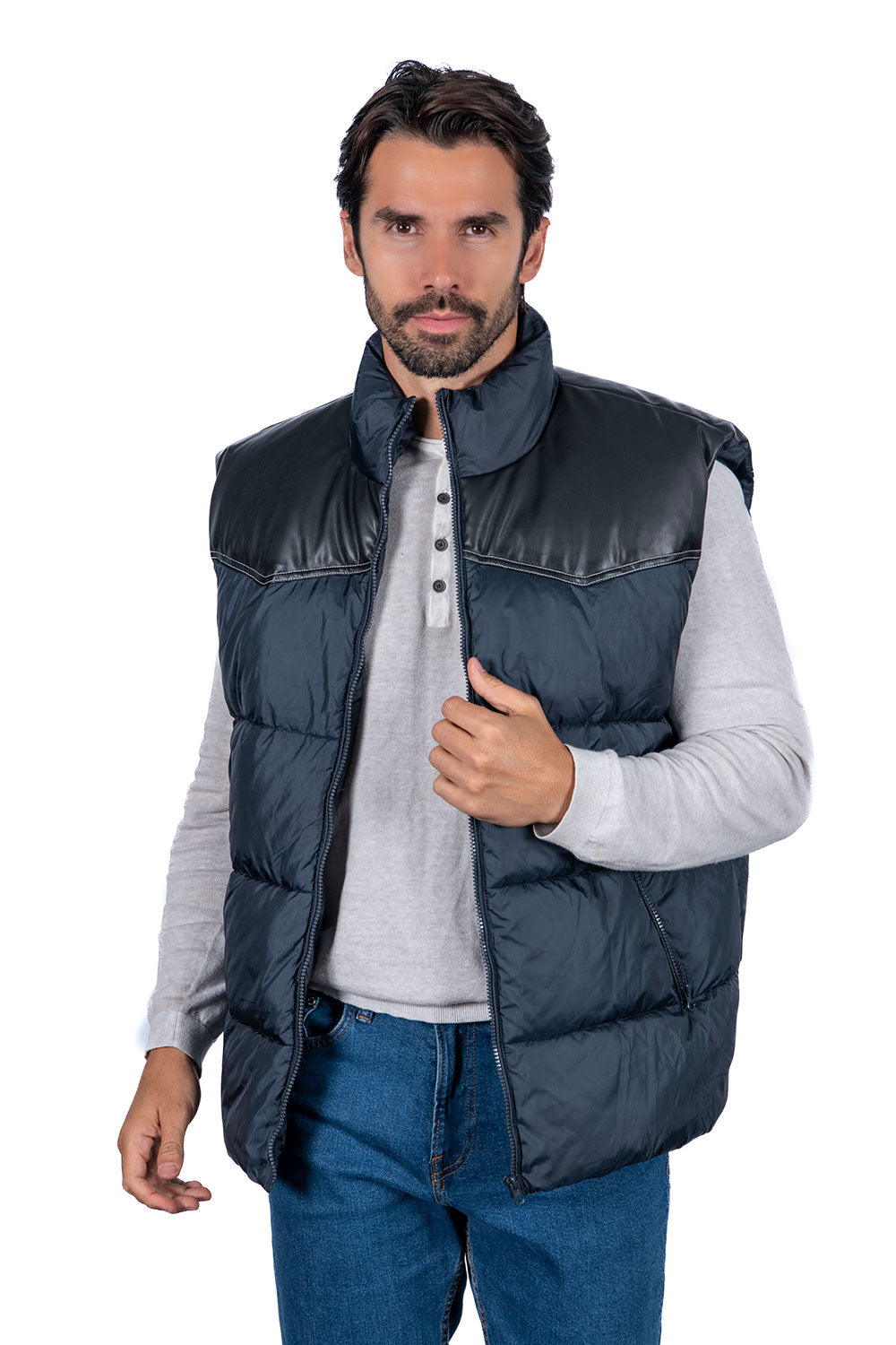 Men's Outdoor Padded Vests (S-M-L-XL-XXL / 3-7-7-4-3) 24 pcs