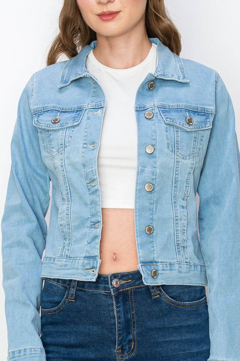 Women's Casual Denim Jackets (S-M-L-XL / 2-4-4-2) 12 pcs