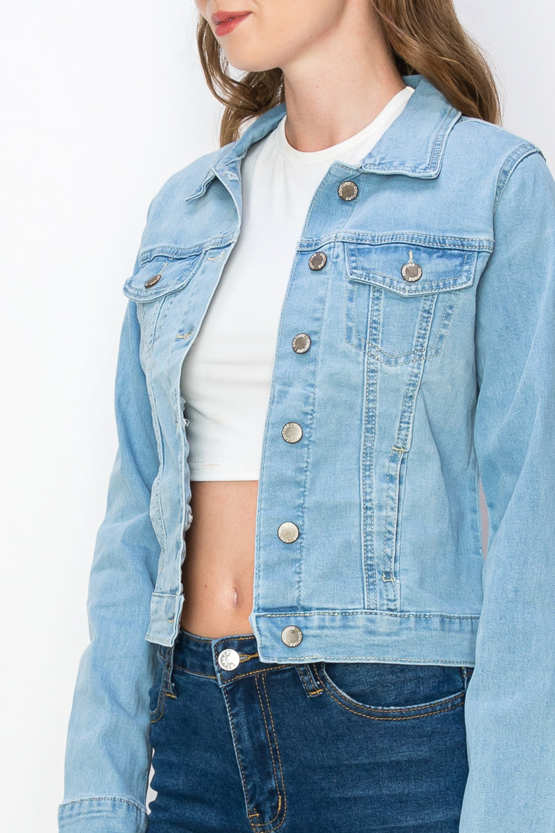 Women's Casual Denim Jackets (S-M-L-XL / 2-4-4-2) 12 pcs