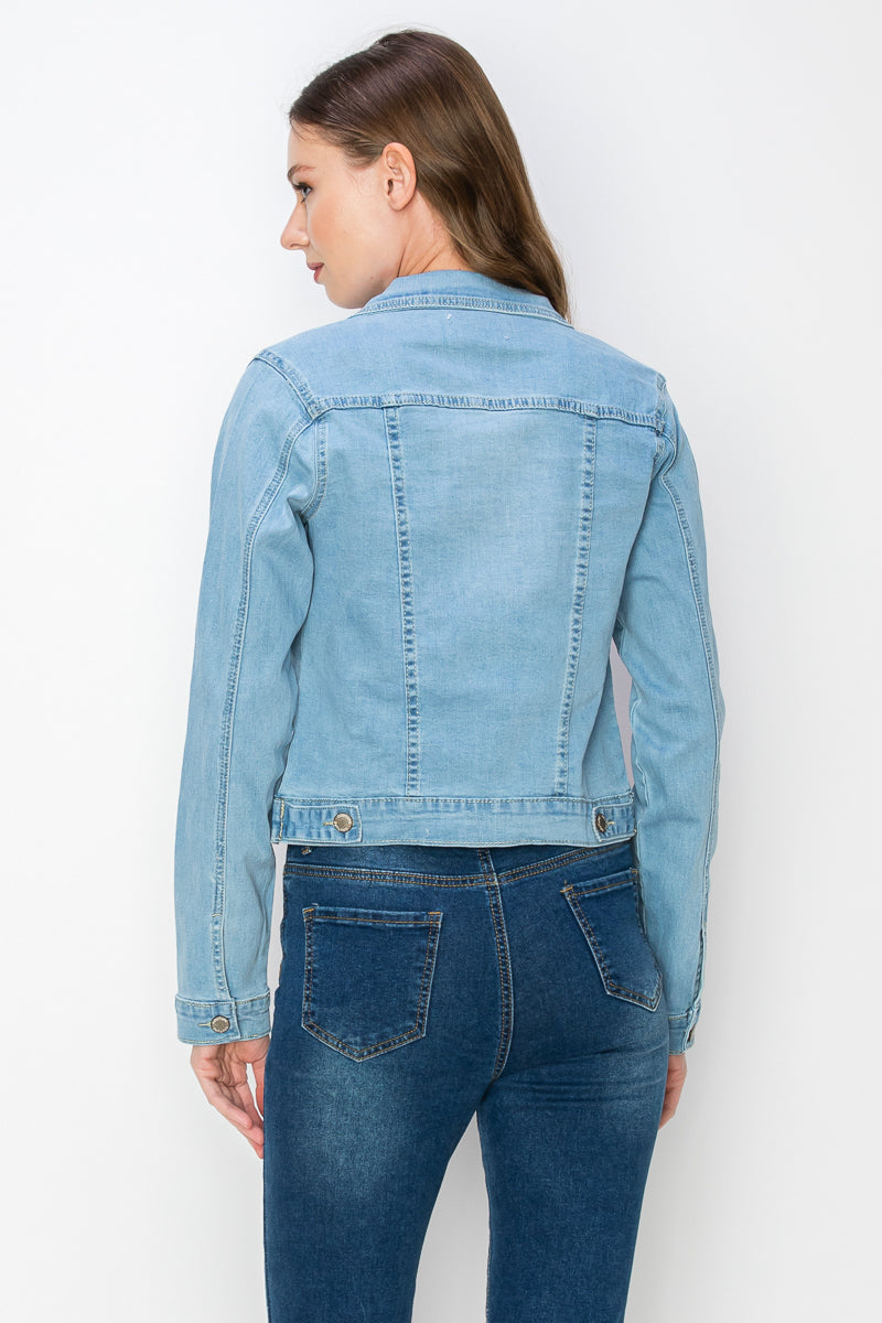 Women's Casual Denim Jackets (S-M-L-XL / 2-4-4-2) 12 pcs