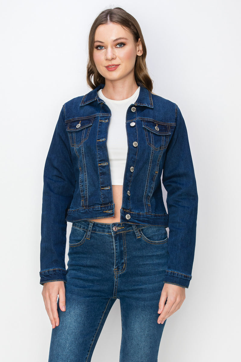 Women's Casual Denim Jackets (S-M-L-XL / 2-4-4-2) 12 pcs