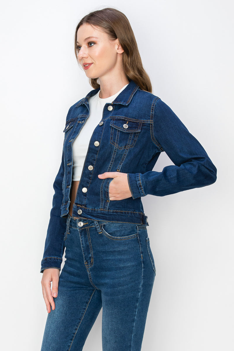 Women's Casual Denim Jackets (S-M-L-XL / 2-4-4-2) 12 pcs