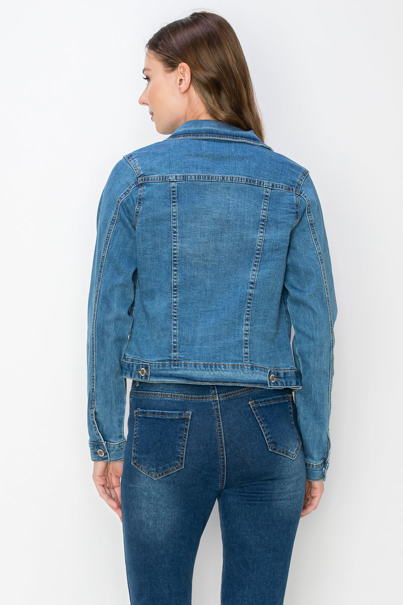 Women's Casual Denim Jackets (S-M-L-XL / 2-4-4-2) 12 pcs