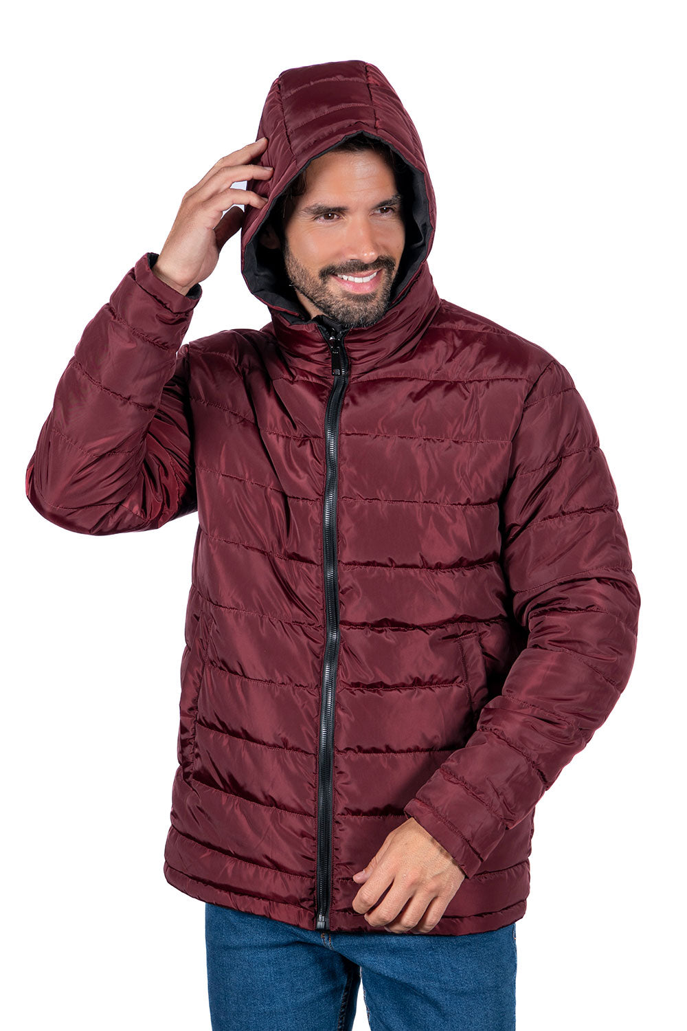 Men's Reversible Padded Durable Jacket (S-M-L-XL-XXL / 3-7-7-4-3) 24 pcs