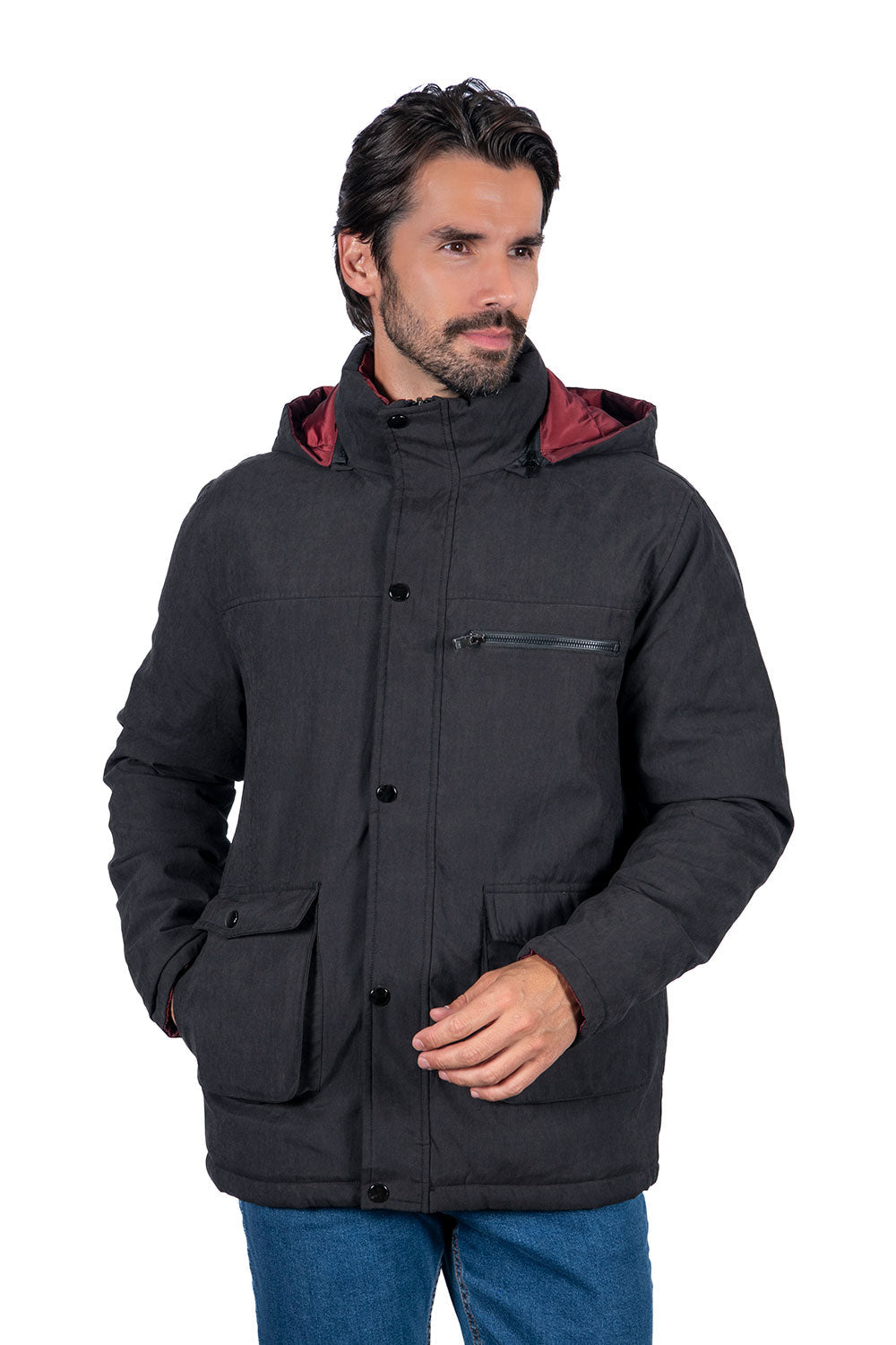 Men's Reversible Padded Durable Jacket (S-M-L-XL-XXL / 3-7-7-4-3) 24 pcs