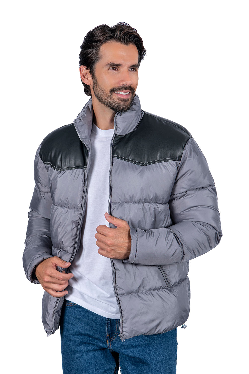 Men's Padded Winter Jackets (S-M-L-XL-XXL / 3-7-7-4-3) 24 pcs