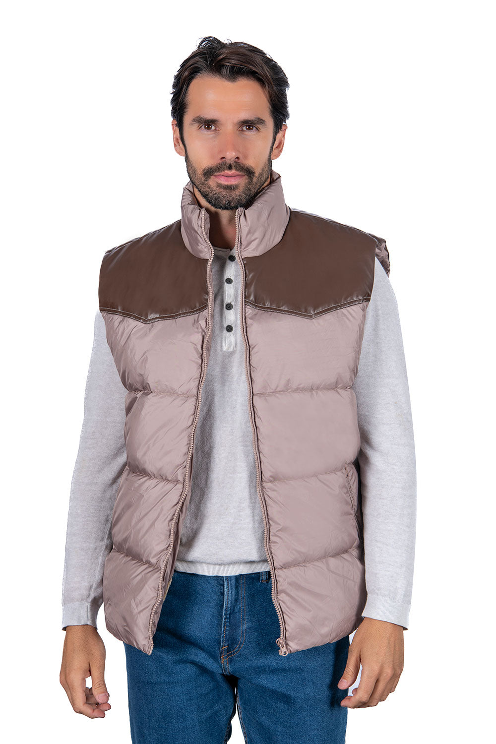 Men's Outdoor Padded Vests (S-M-L-XL-XXL / 3-7-7-4-3) 24 pcs